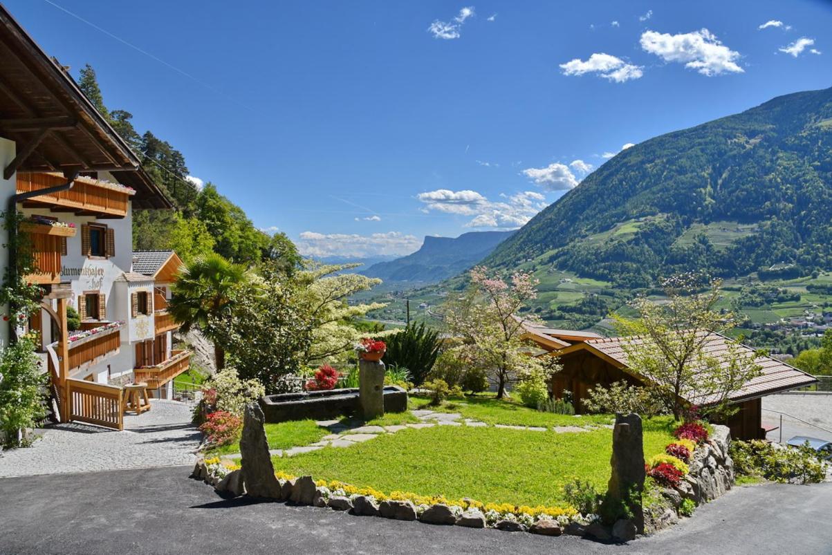 Residence Blumenthalerhof Lagundo Esterno foto